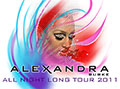 Alexandra Burke - All Night Long - 2011 UK Tour Poster