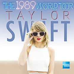 Taylor Swift - 2015 UK Tour Poster